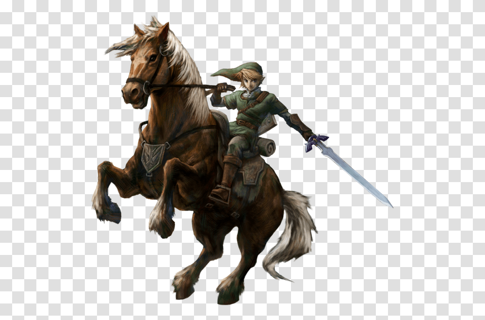 Twilight Princess Hd, Horse, Mammal, Animal, Person Transparent Png