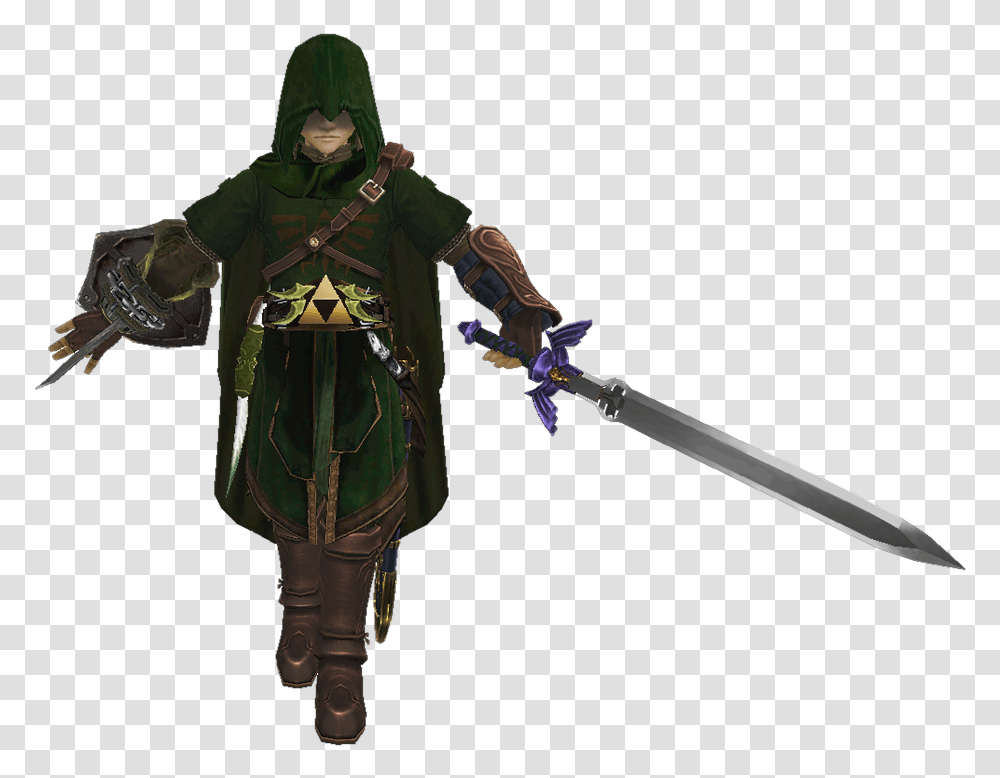 Twilight Princess Link Assassin, Person, Human, Weapon, Weaponry Transparent Png