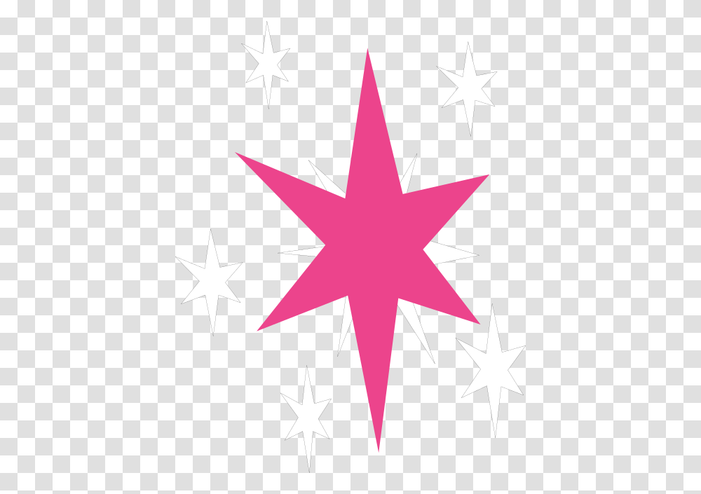 Twilight Sparkle Cutie Mark, Star Symbol, Cross, Lighting Transparent Png