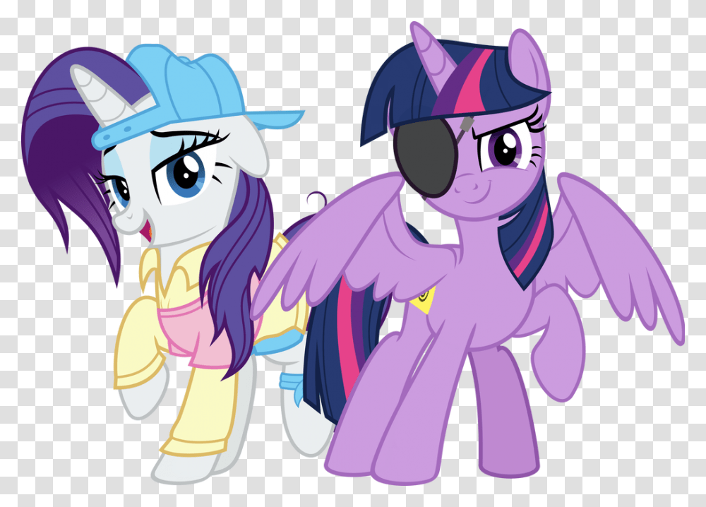 Twilight Sparkle Eyepatch, Comics, Book, Person, Hat Transparent Png