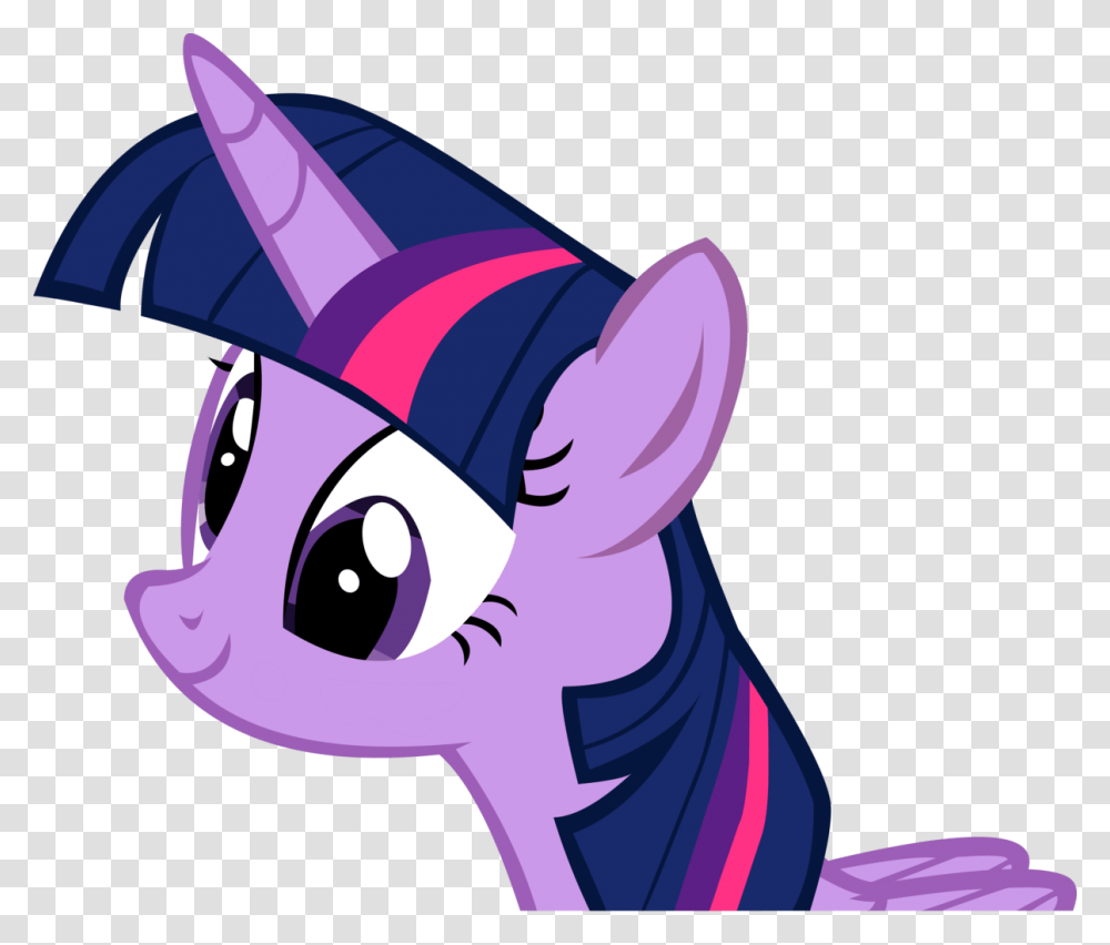 Twilight Sparkle Looking Back, Apparel, Party Hat Transparent Png