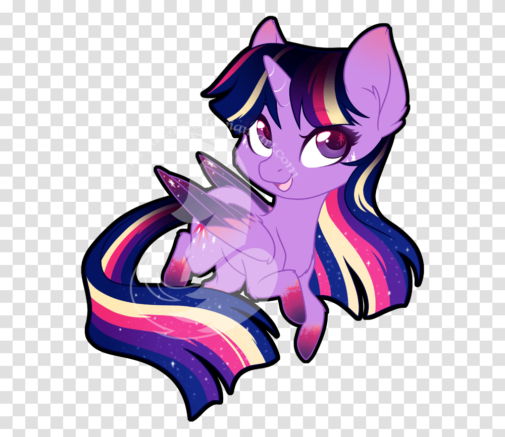 Twilight Sparkle Rainbow Power Chibi, Manga, Comics Transparent Png