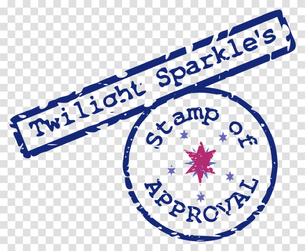 Twilight Sparkle Stamp Of Approval By Ti Twilight Sparkle Approves, Logo, Word Transparent Png
