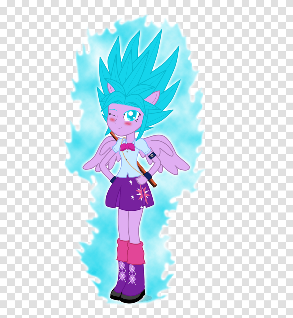 Twilight Sparkle Super Saiyan Blue, Person, Human Transparent Png