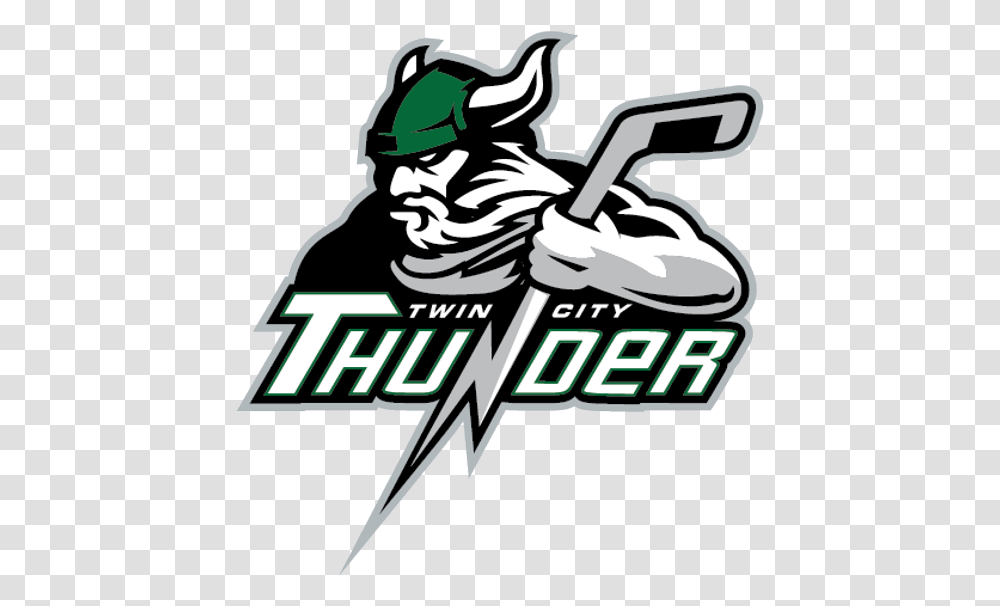 Twin City Thunder Usphl, Emblem, Ninja Transparent Png