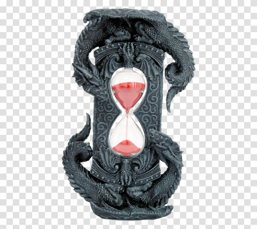 Twin Dragon Sand Timer Hourglass Transparent Png