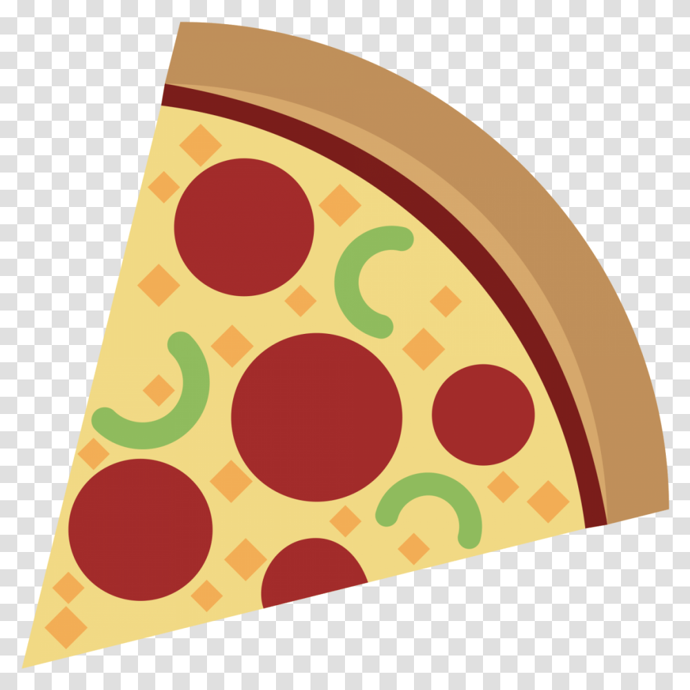 Twin Emoji Clip Art Pizza Slice, Rug, Palette, Paint Container, Food Transparent Png