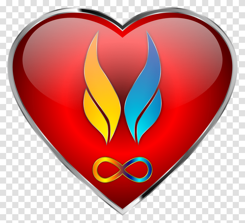 Twin Flames Heart Soul Free Picture Dil Image Hd, Balloon, Plectrum Transparent Png