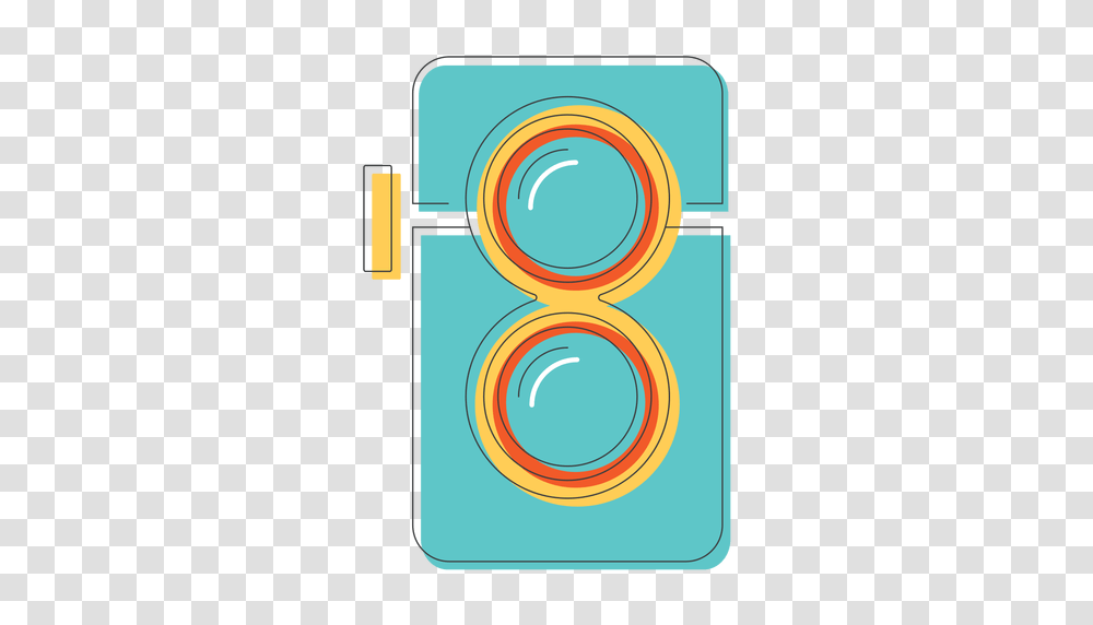 Twin Lens Camera Icon, Light, Appliance, Traffic Light, Label Transparent Png