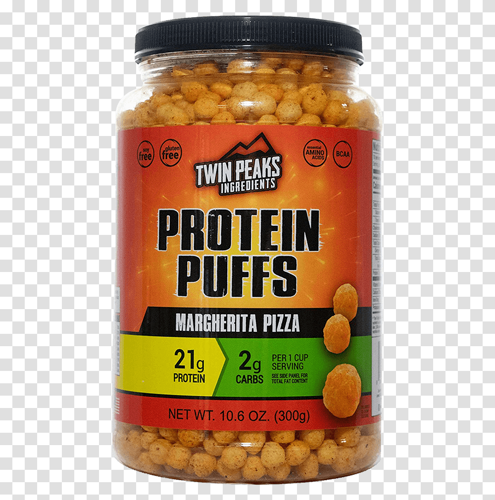Twin Peaks Ingredients Protein Puffs Chips 300g Margherita Twin Peaks Protein Puffs, Food, Plant, Beer, Alcohol Transparent Png