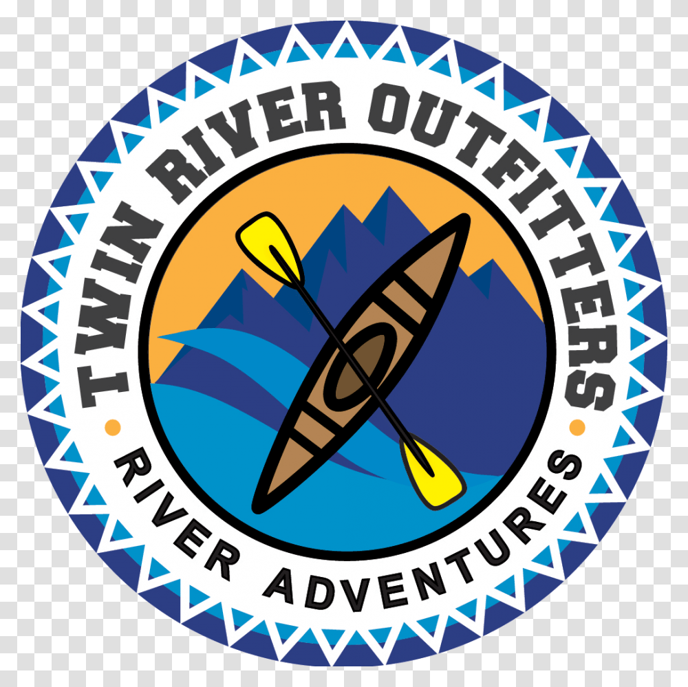 Twin River Outfitters James River Kayaking Tubing Canoeing, Logo, Label Transparent Png