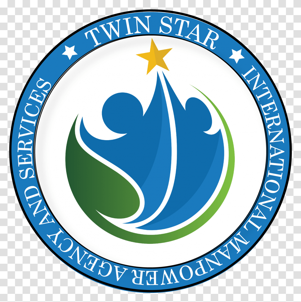 Twin Star International Manpower Agency Nhc Vin Thnh Ph, Symbol, Logo, Trademark, Emblem Transparent Png