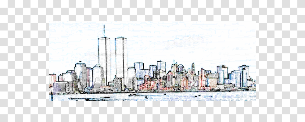 Twin Towers Building, Urban, Plan, Plot Transparent Png