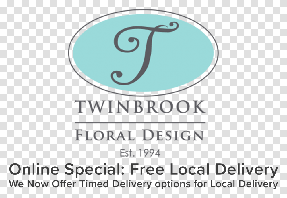 Twinbrook Floral Design Circle, Label, Animal, Logo Transparent Png