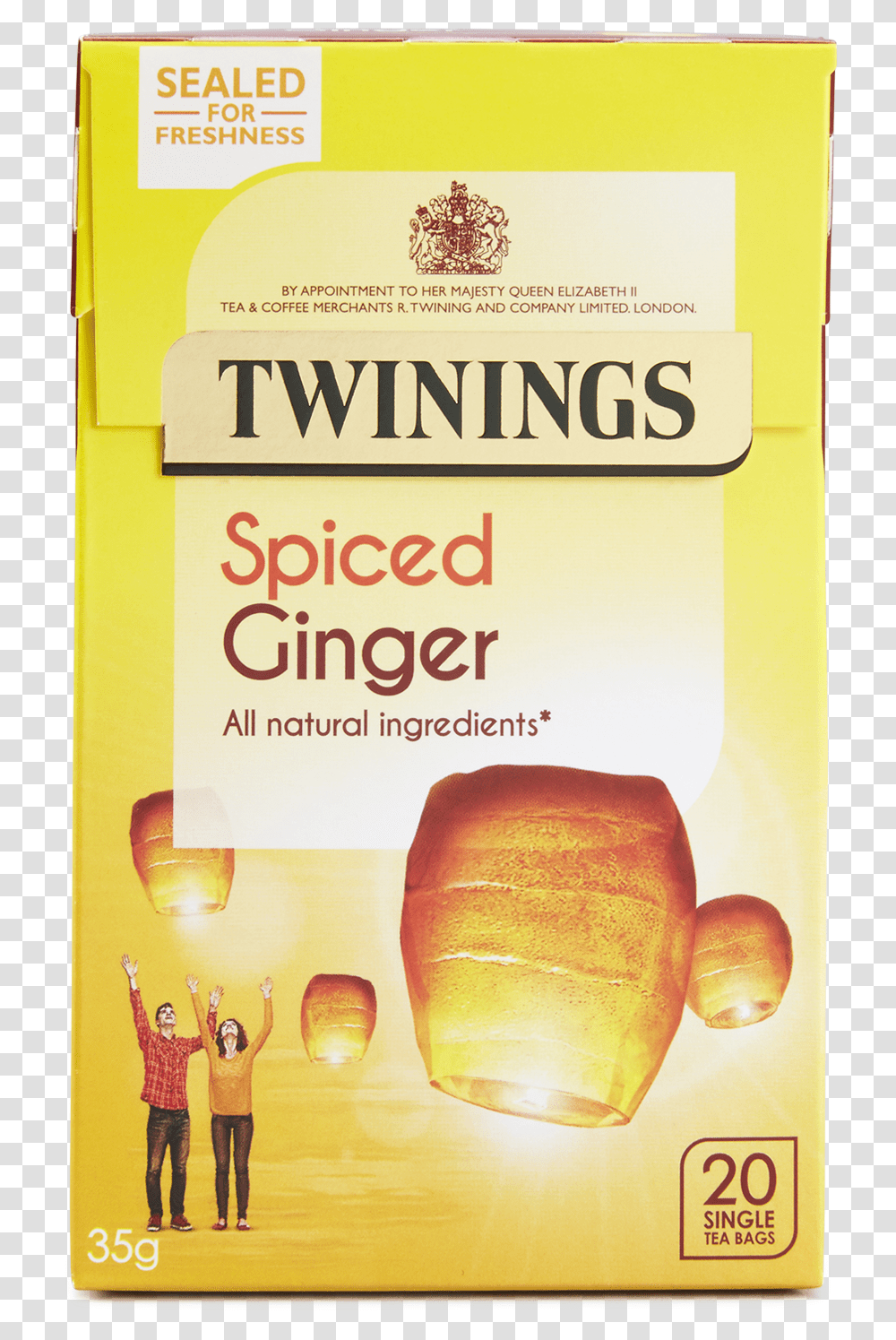 Twinings Spiced Ginger Tea, Person, Advertisement, Poster, Bread Transparent Png
