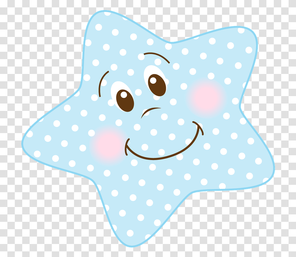 Twinkle Star Say Hello Baby Blue Star Clipart Cute Blue Star Clipart, Texture, Polka Dot, White Transparent Png