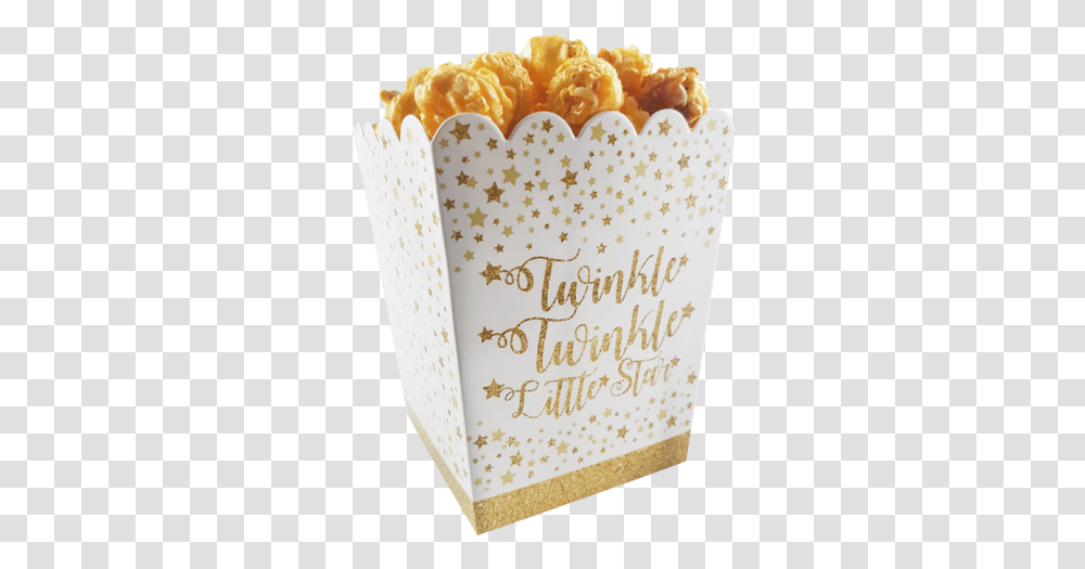 Twinkle Twinkle Little Star Popcorn Boxes For Baby, Snack, Food, Birthday Cake, Dessert Transparent Png
