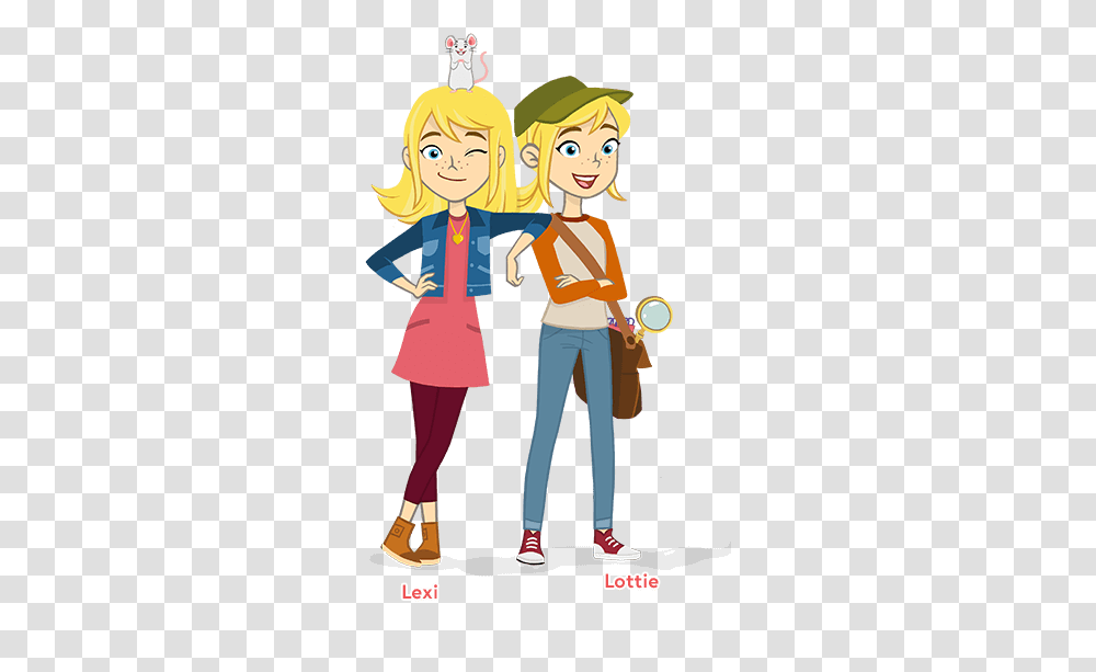 Twins Clipart Friendly Girl, Person, People, Female Transparent Png