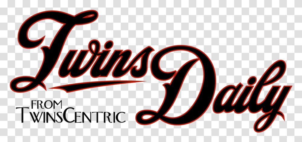 Twins Daily Logo Minnesota Twins Tickets, Calligraphy, Handwriting, Label Transparent Png