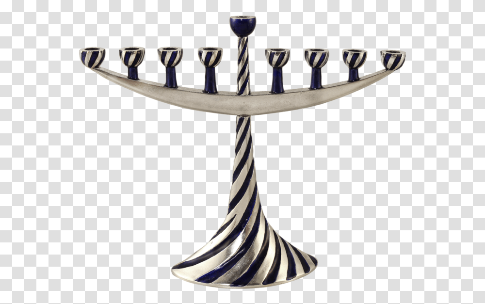 Twirls Menorah Quest Collection Candle, Glass, Lighting, Goblet, Chess Transparent Png