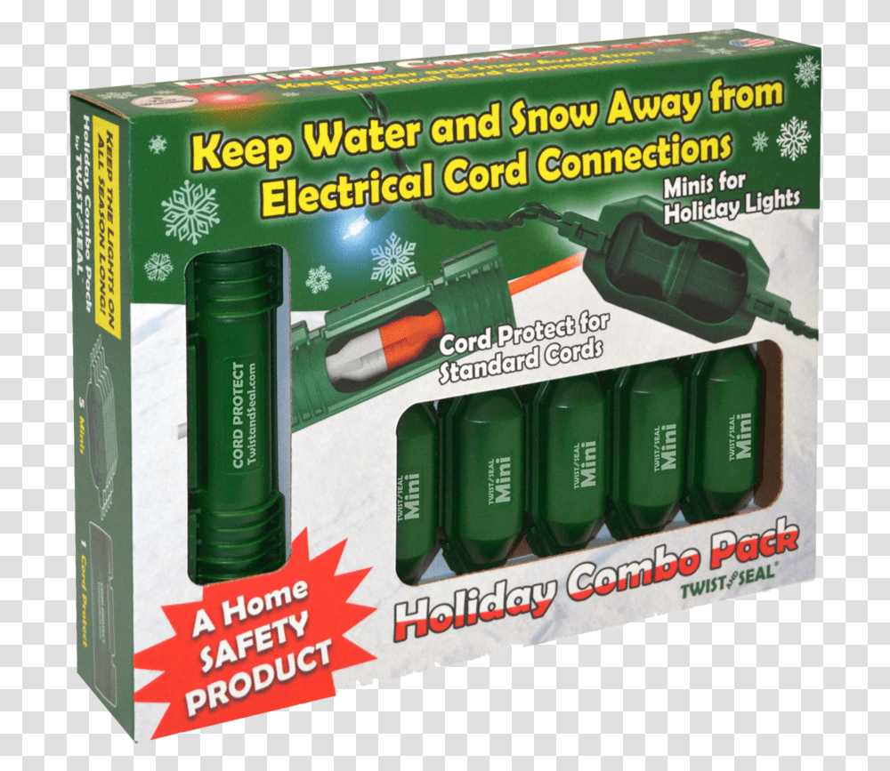 Twist And Seal Holiday Light Combo Safety Pack Holiday Holiday, Fuse, Electrical Device Transparent Png