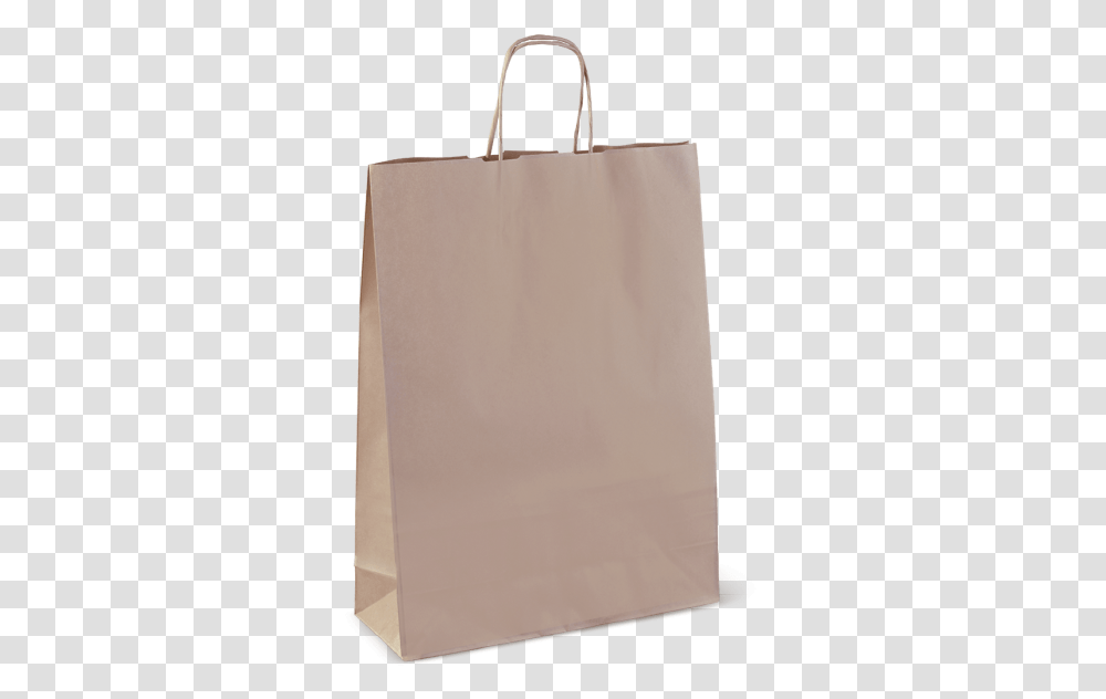 Twist Handle Brown Paper Carry Bag Large Tote Bag, Handbag, Accessories, Accessory, Shopping Bag Transparent Png