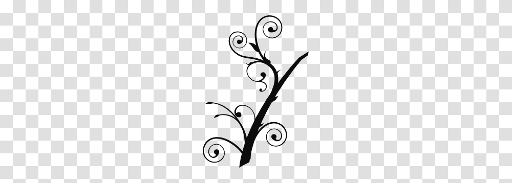 Twisted Branch Clip Art, Floral Design, Pattern, Lawn Mower Transparent Png