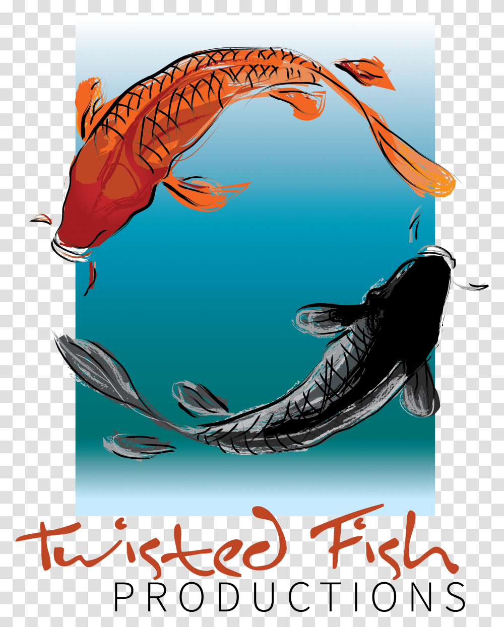 Twisted Fish Productions Illustration, Animal, Carp, Sea Life, Koi Transparent Png