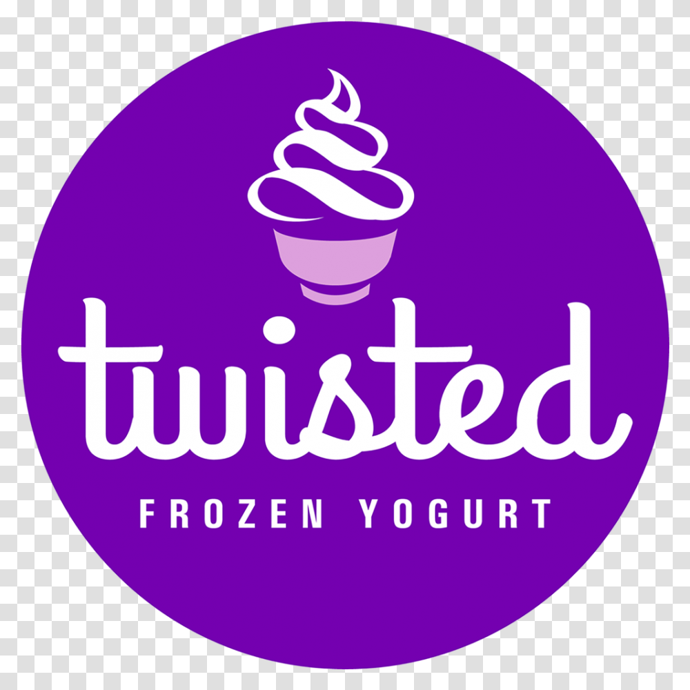 Twisted Frozen Yogurt, Logo, Symbol, Trademark, Text Transparent Png