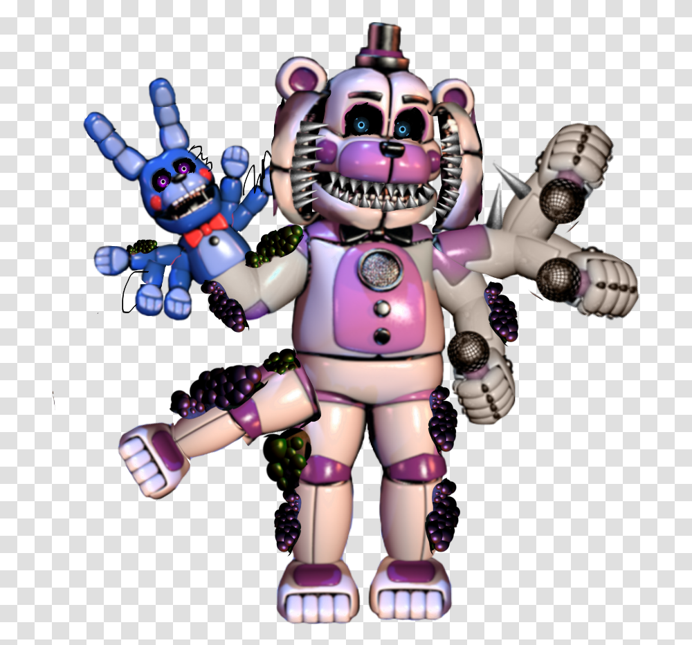 Twisted Funtime Freddy Fnaf Twisted Funtime Freddy, Robot, Toy, Person, Human Transparent Png