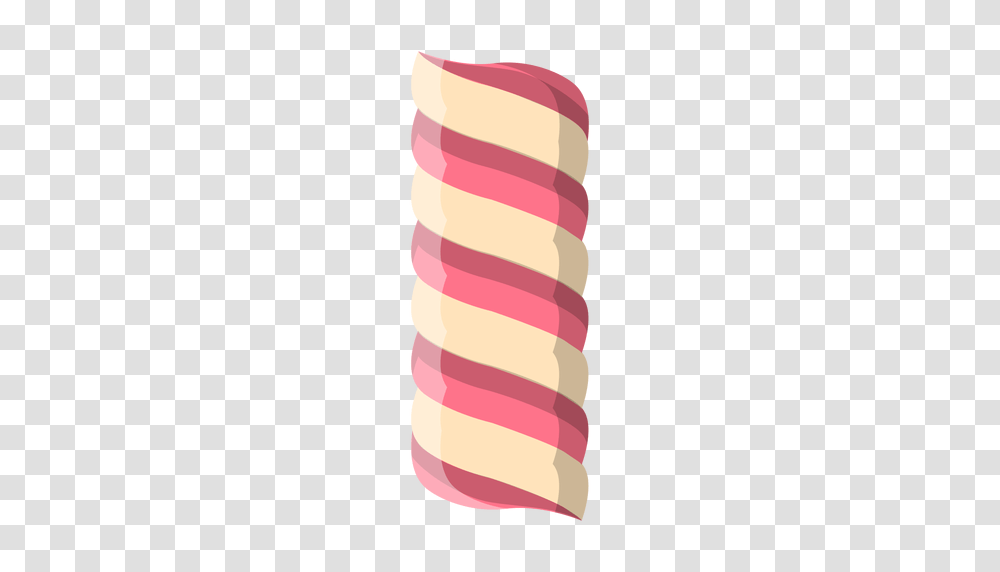 Twisted Marshmallow Candy Icon, Cream, Dessert, Food, Creme Transparent Png