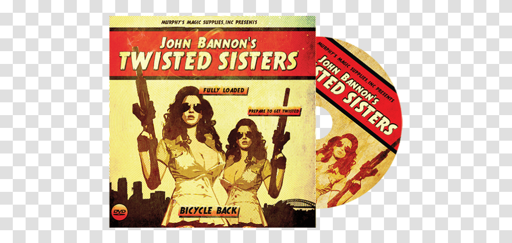 Twisted Sisters Twisted Sisters 2.0 By John Bannon, Poster, Advertisement, Flyer, Paper Transparent Png