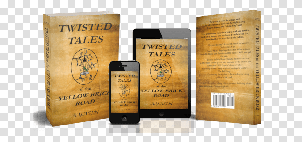 Twisted Tales Of The Yellow Brick Road Tinker Books Mobile Phone, Label, Text, Beverage, Alcohol Transparent Png