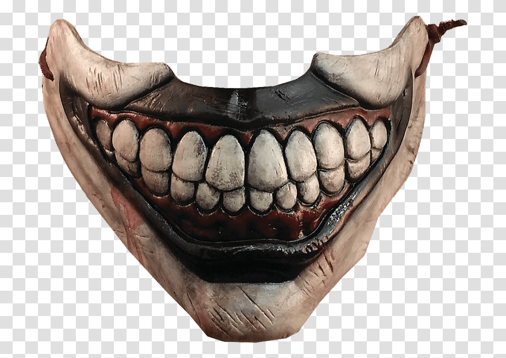 Twisty The Clown Mask, Jaw, Teeth, Mouth, Lip Transparent Png