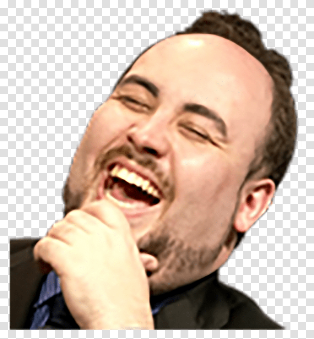 Twitch Chat Emote Icon Scarf Download Lul Twitch Emote, Face, Person, Laughing, Teeth Transparent Png