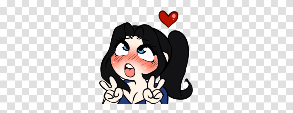 Twitch Emotes, Hand, Face, Performer, Heart Transparent Png