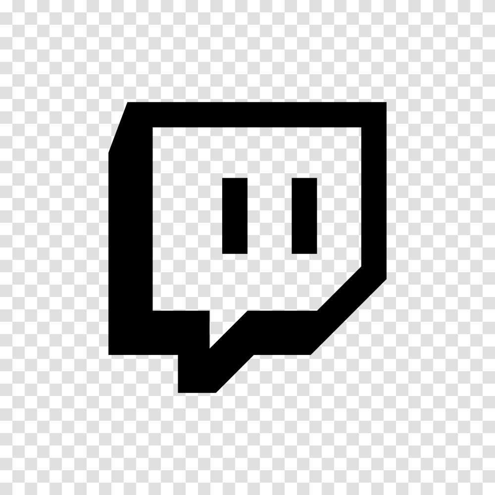 Twitch Icon, Gray, World Of Warcraft Transparent Png