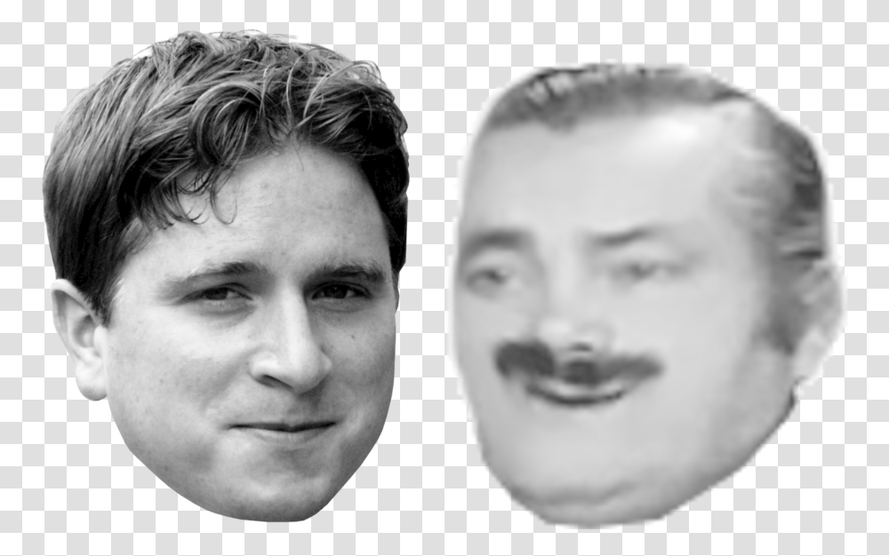 Twitch Kappa, Head, Face, Person, Jaw Transparent Png