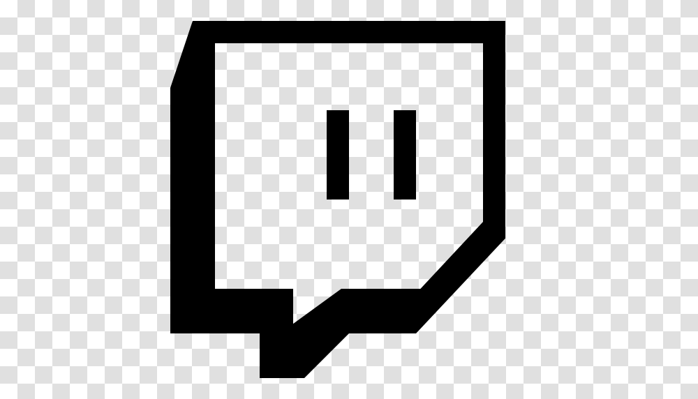 Twitch, Logo, Gray, World Of Warcraft Transparent Png