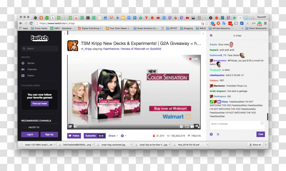 Twitch Tv 2014, File, Person, Human, Webpage Transparent Png