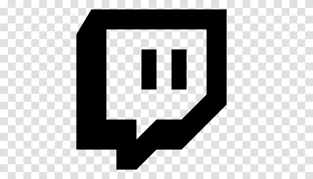 Twitch Twitch Tv Icon With And Vector Format For Free, Gray, World Of Warcraft Transparent Png