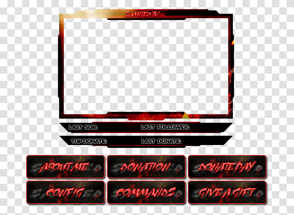 Twitchoverlay Overlay De Twitch, Monitor, Screen, Electronics, Display Transparent Png