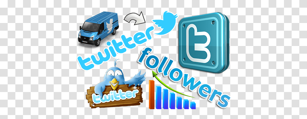 Twiter Logo Twitter Download Original Size Compact Van, Flyer, Brochure, Text, Graphics Transparent Png