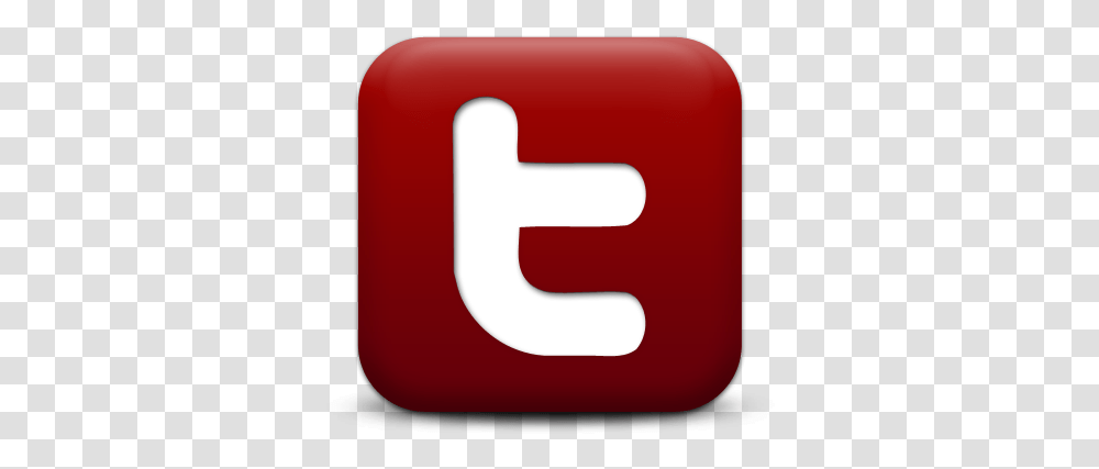 Twiter Twitter Logo In Red, Text, Number, Symbol, Alphabet Transparent Png