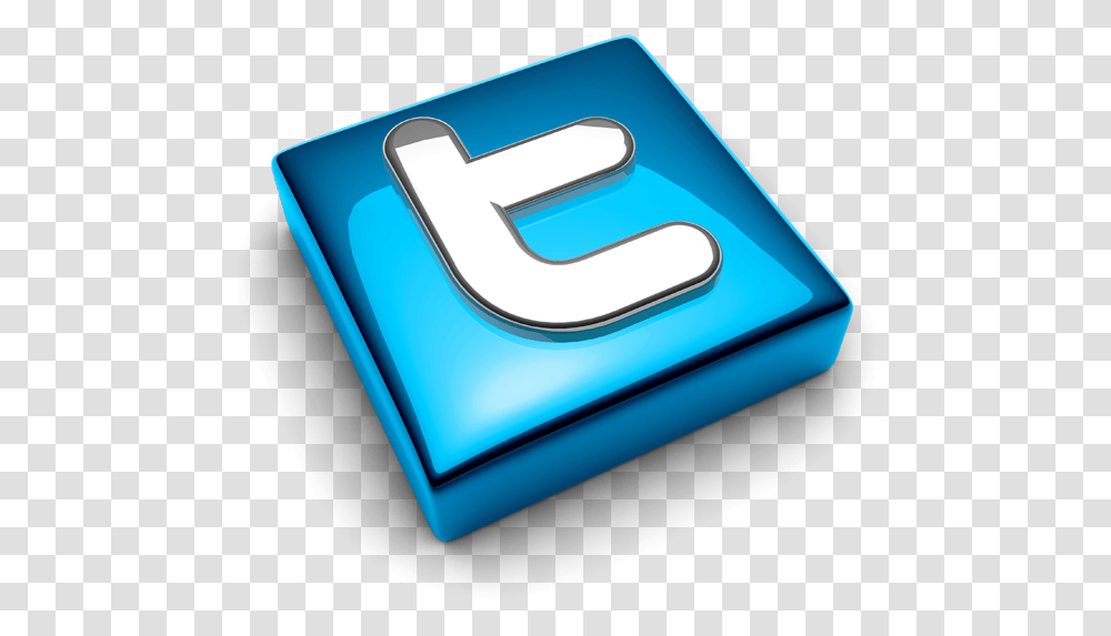 Twitter 3d Icon, Mobile Phone, Electronics, Cell Phone Transparent Png