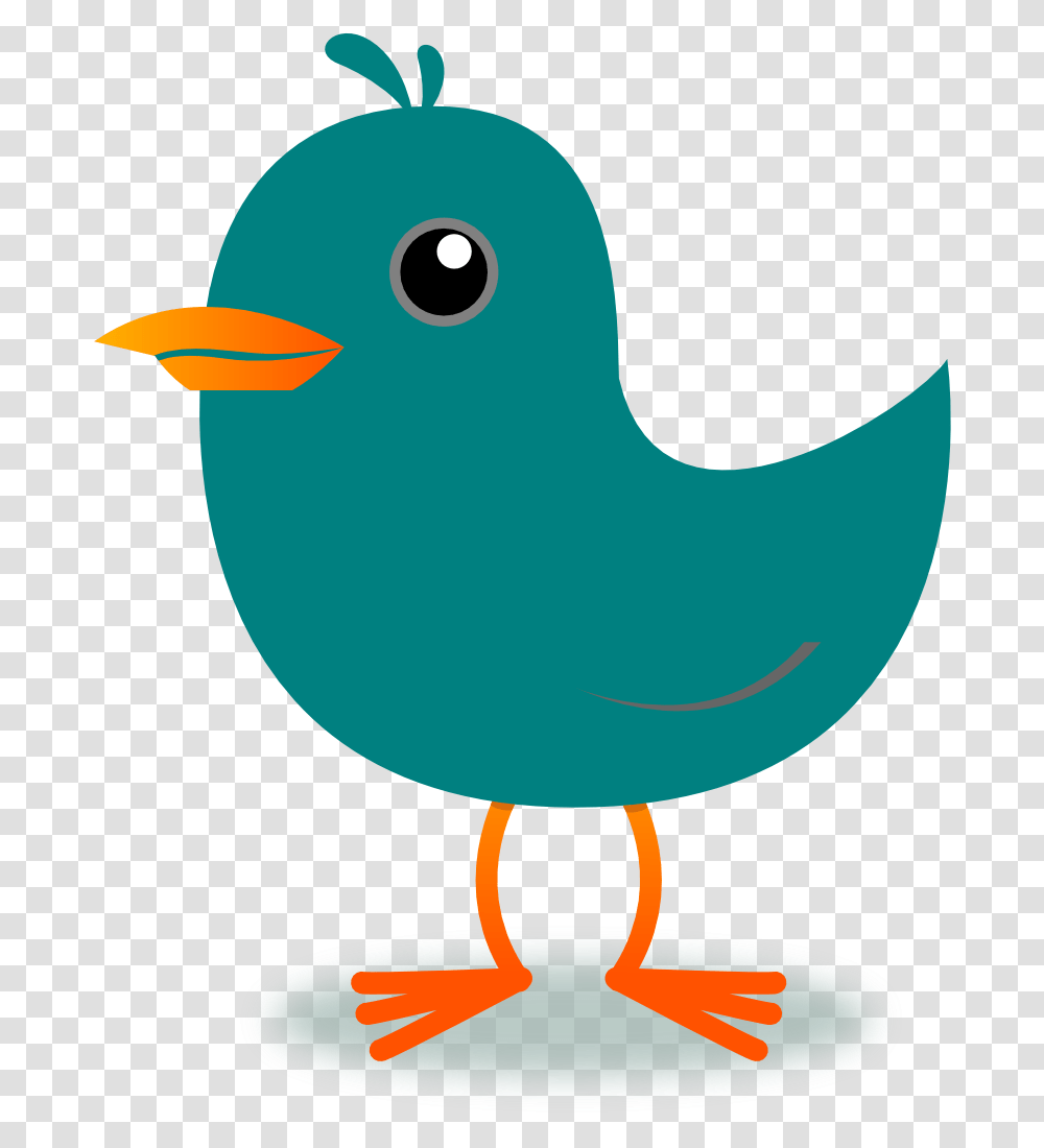 Twitter Bird Bird Cartoon Gif, Animal, Fowl, Poultry Transparent Png