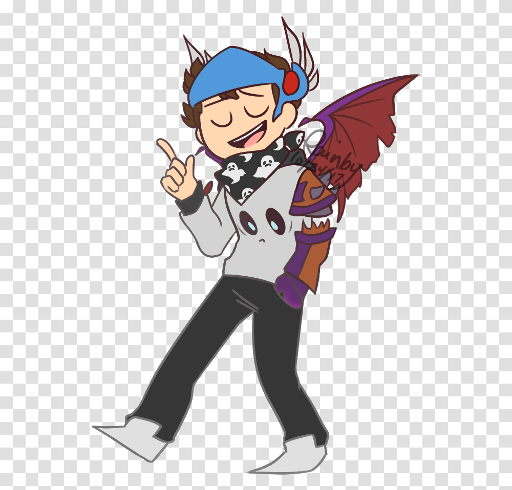 Twitter Cartoon Roblox Commision, Person, Human, Performer, Costume Transparent Png