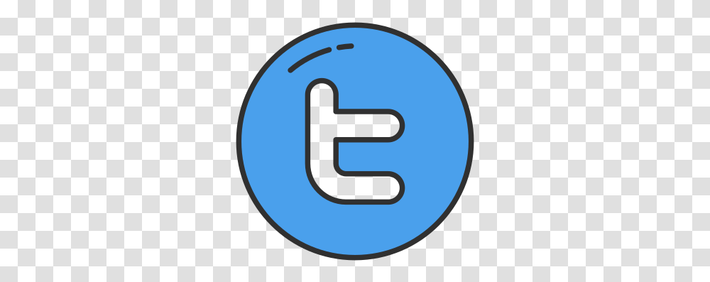 Twitter Circle Letter Logo Free Icon Circle, Number, Symbol, Text, Alphabet Transparent Png