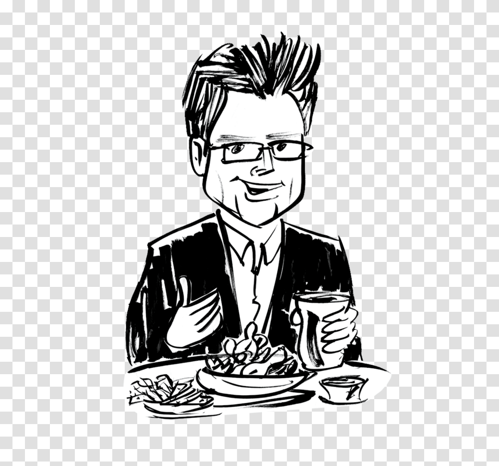 Twitter Co Founder Biz Stone Is Very Comfortable Driving A Dented, Person, Human, Stencil Transparent Png