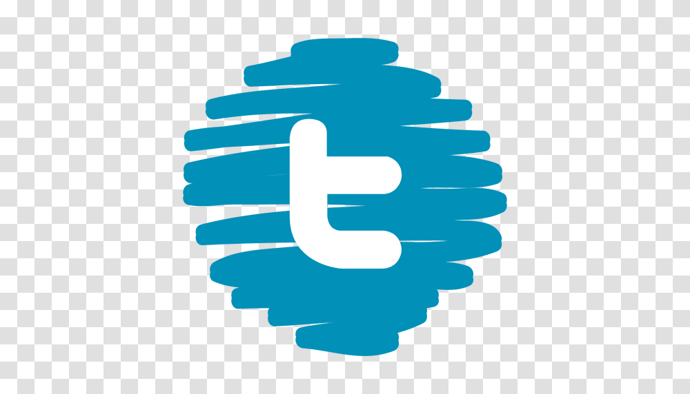 Twitter Distorted Round Icon, Logo, Label Transparent Png